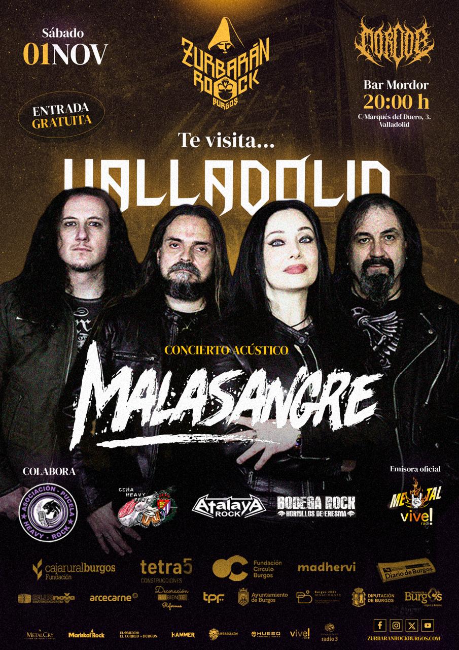 Zurbarán Rock Burgos te visita: Valladolid