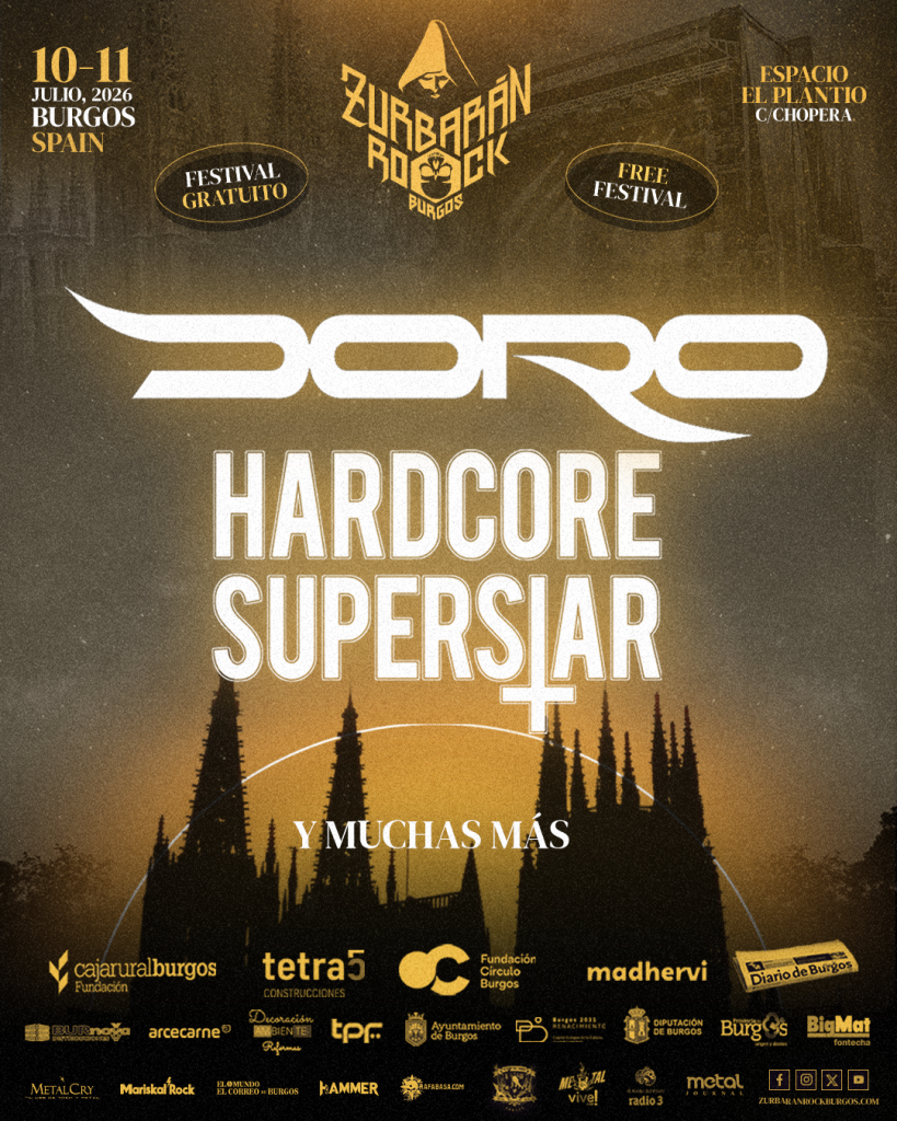 Primeras confirmaciones de Zurbarán Rock Burgos 2026