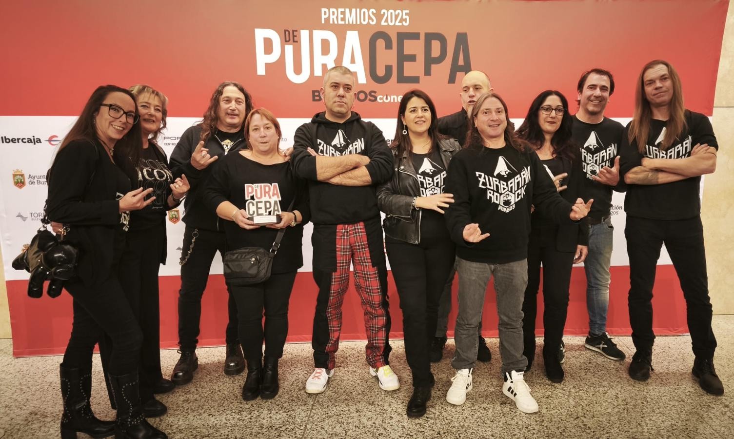 Premio Pura Cepa Cultura y Sociedad 2025 a Zurbarán Rock Burgos.