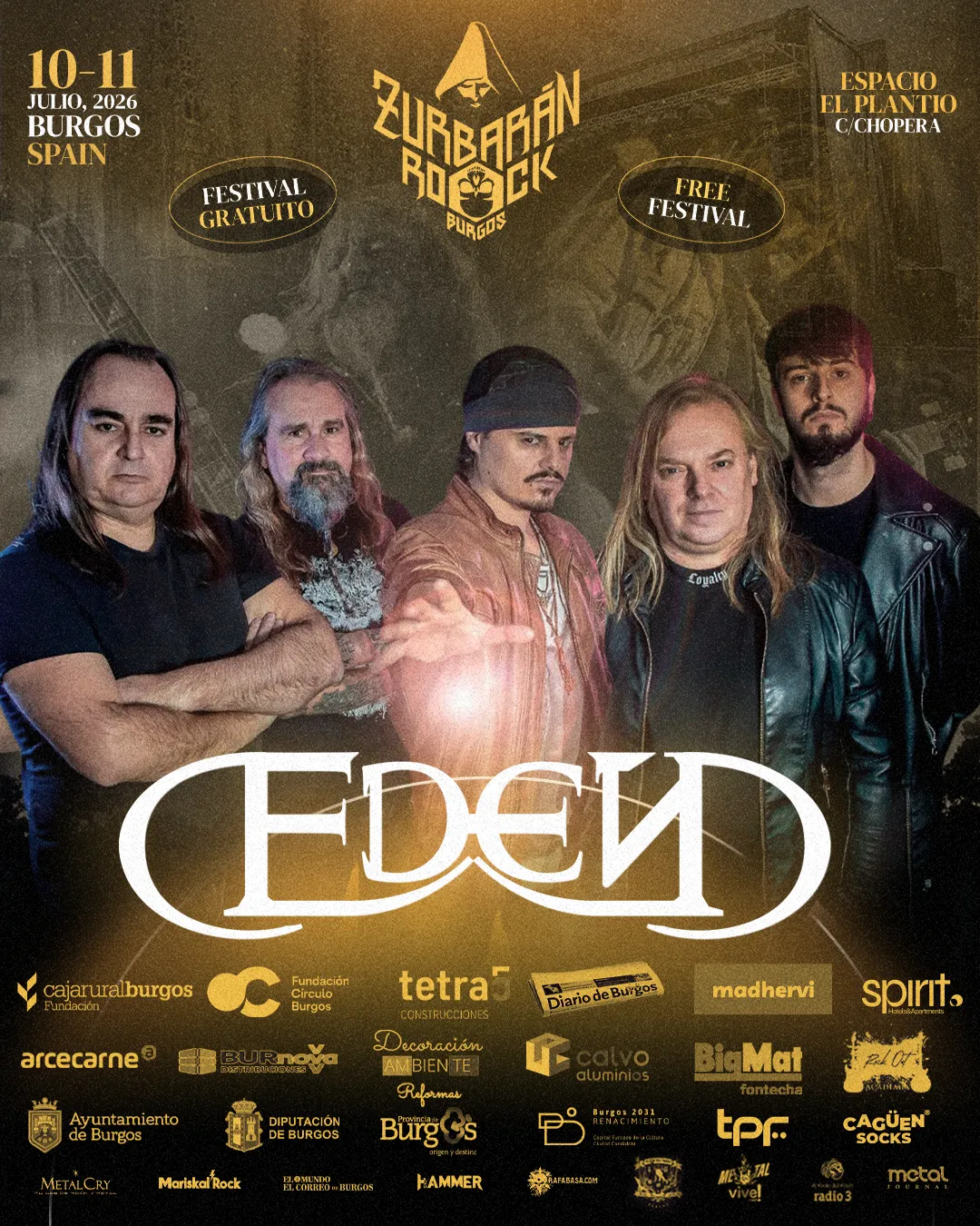 EDEN - Zurbarán Rock Burgos 2026