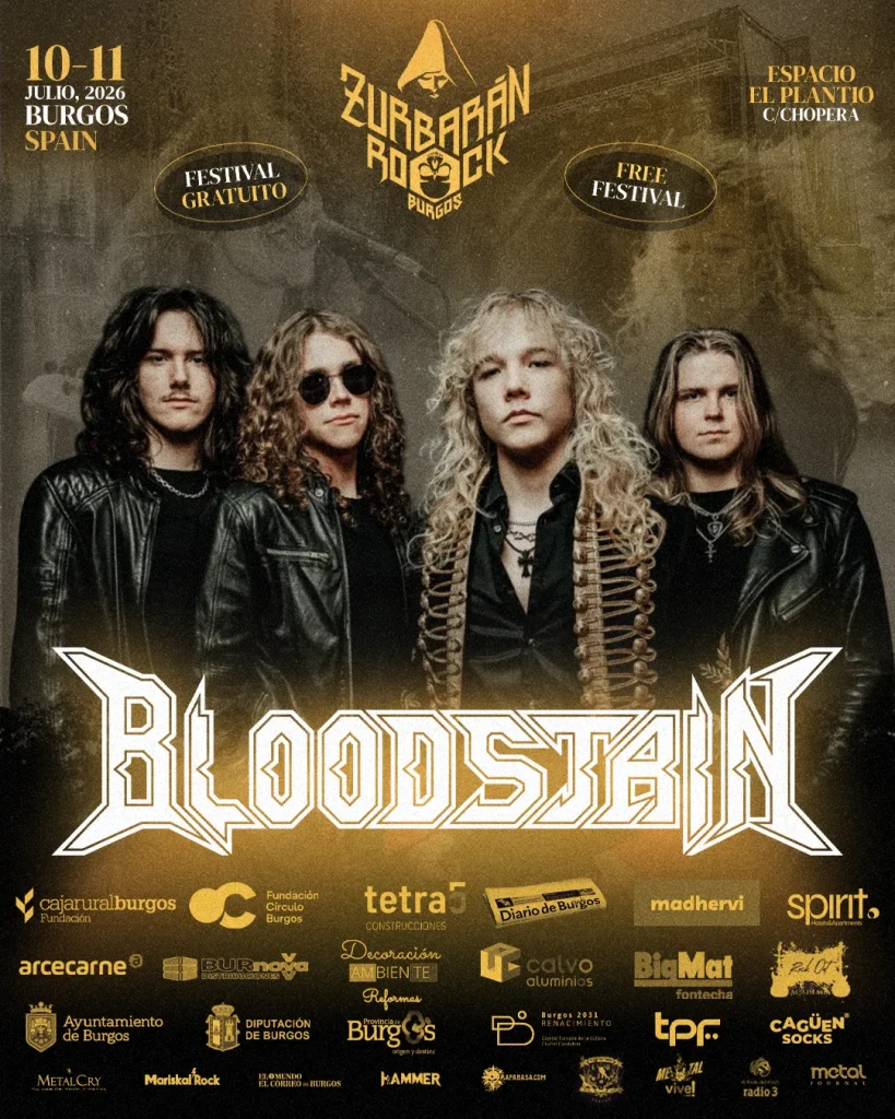 BLOODSTAIN Zurbarán Rock Burgos 2026